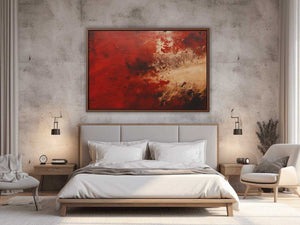 Brown Black Abstract art