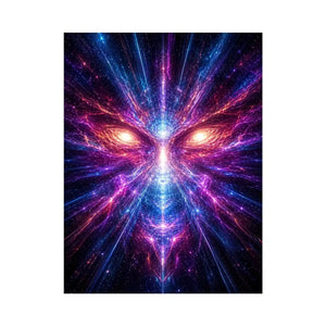 Cosmic Awakening canvas art for modern luxury decor.
