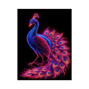 Radiant Plumage canvas art for modern luxury decor.