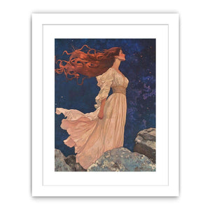Wind Stand Canvas Painting