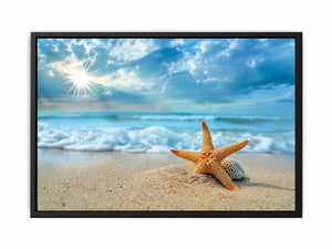 Starfish on Beach Painting