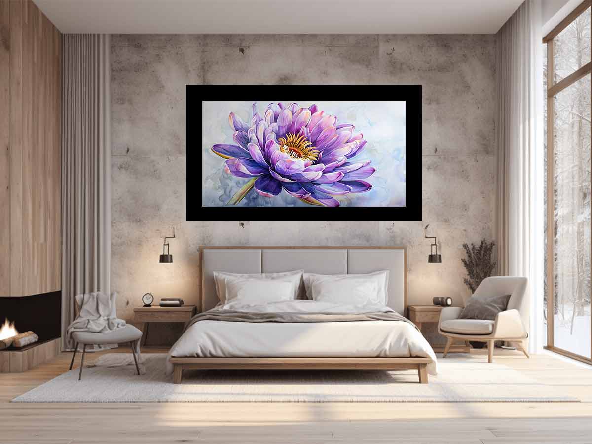 Violet Water Lily