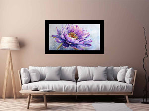 Violet Water Lily