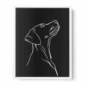 Waiting Framed Print