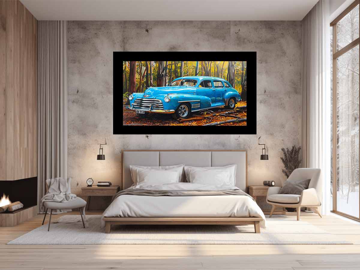 Blue Vintage Cruiser