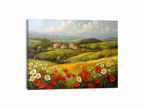 Sunflower Field Canvas Print