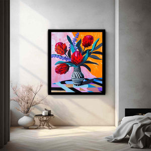 Waratah Vase