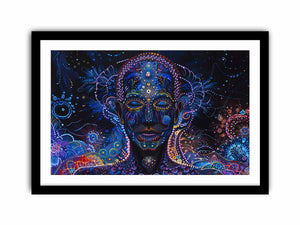 Chakra Meditation Art Print