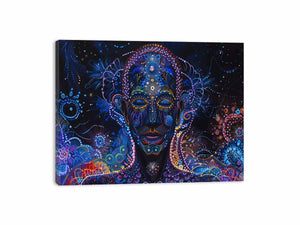 Chakra Meditation Canvas Print