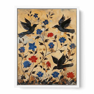 Batik Framed Print