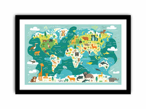 Animal World Art Print