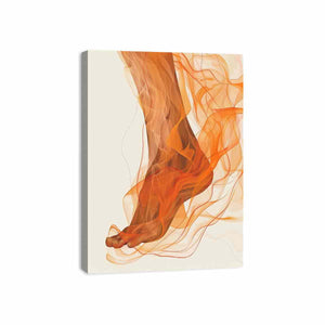 Gracelful Walk Canvas Print