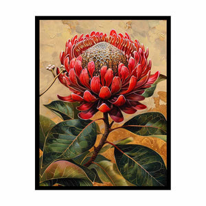 Waratah Painting
