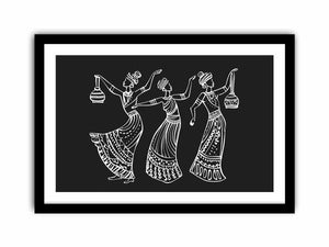 Triabal Dance Art Print