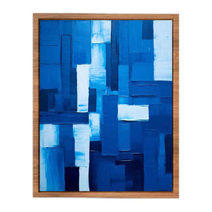 Modern Art Blue Painting