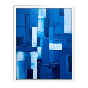 Modern Art Blue Painting