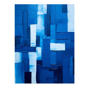 Modern Art Blue