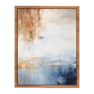 Blue Brown Art Painting