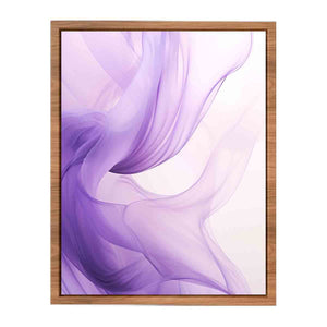 Abstract Art Purple Painting