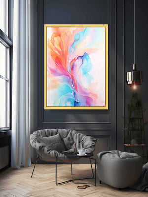 Pretty Abstract Modern Art Print