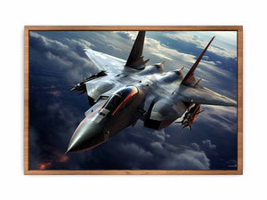 Fighter Plane Art Painting
