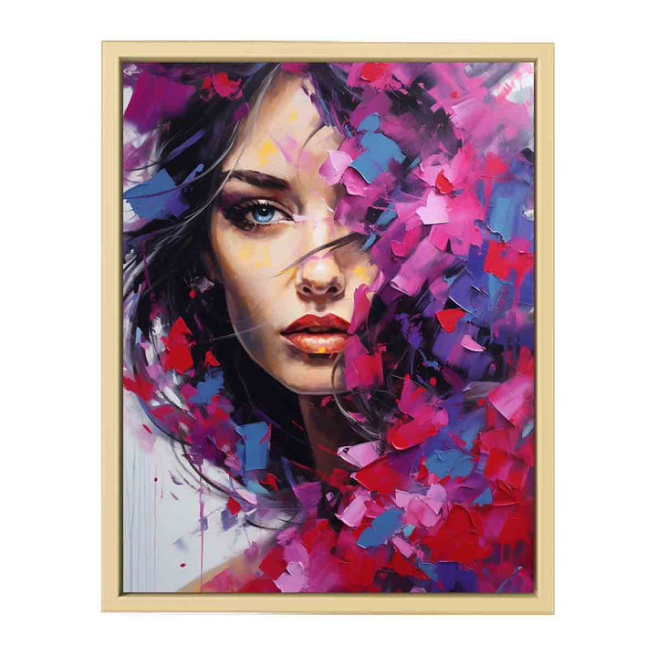 Modern Day Beautiful Painting framed Print