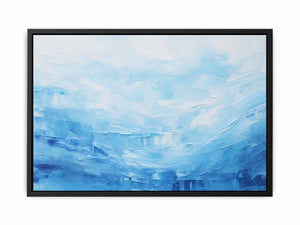 Ocean Abstract Painting canvas Print