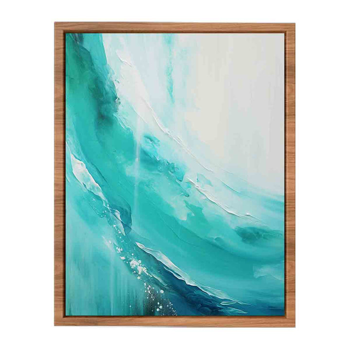 Teal Painting  