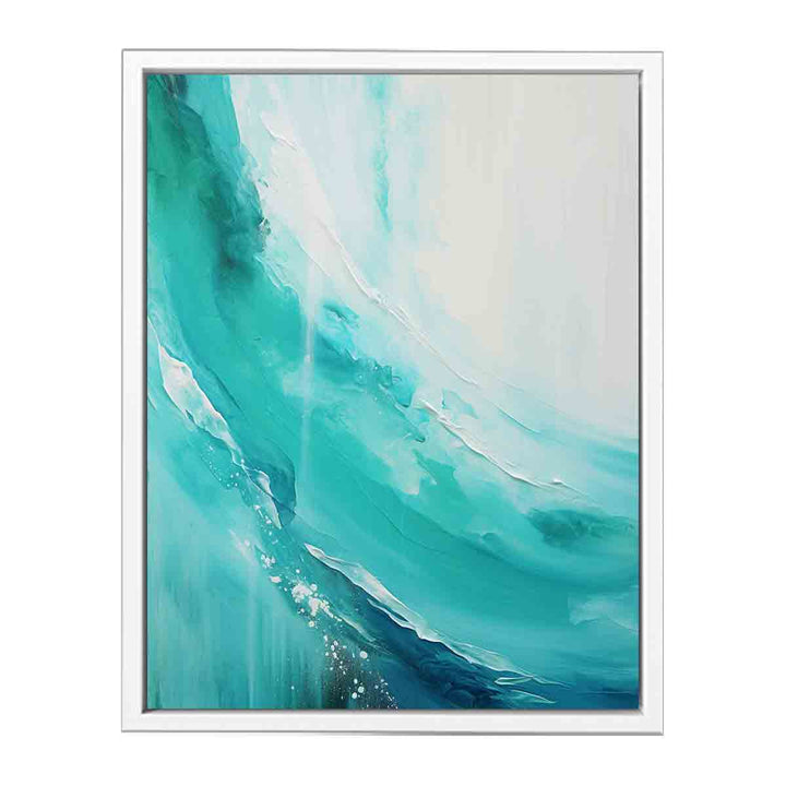 Teal Painting  