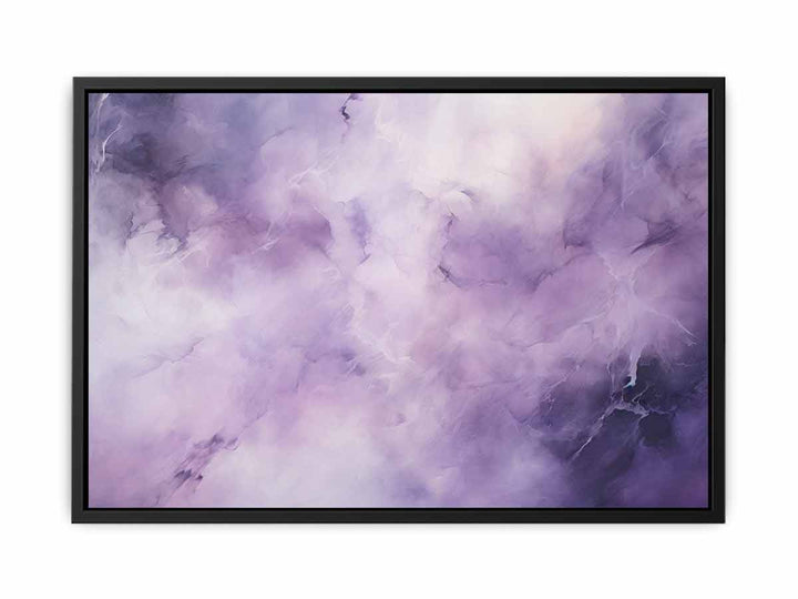 Purple Modern Painting  canvas Print