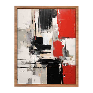 Red Contemporary Art Painting