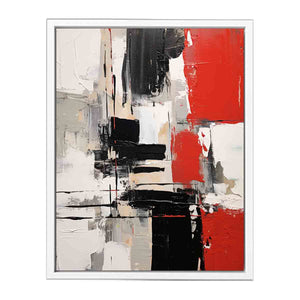Red Contemporary Art Painting