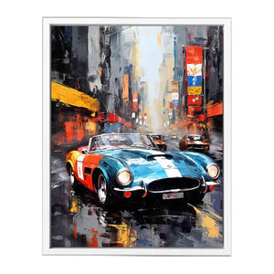 New York Street Car Painting