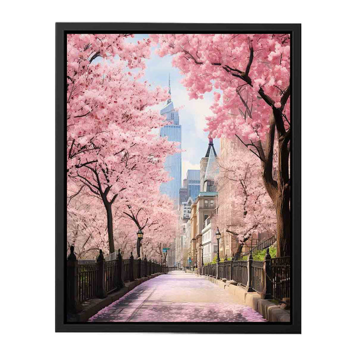 New York Spring Art  canvas Print