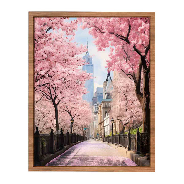 New York Spring Art  Painting