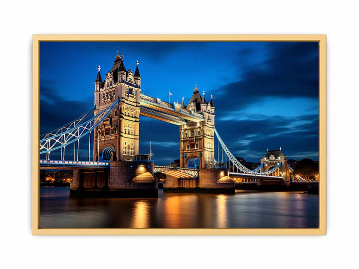 London Bridge Art framed Print