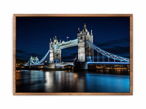 London Bridge At Night Painting