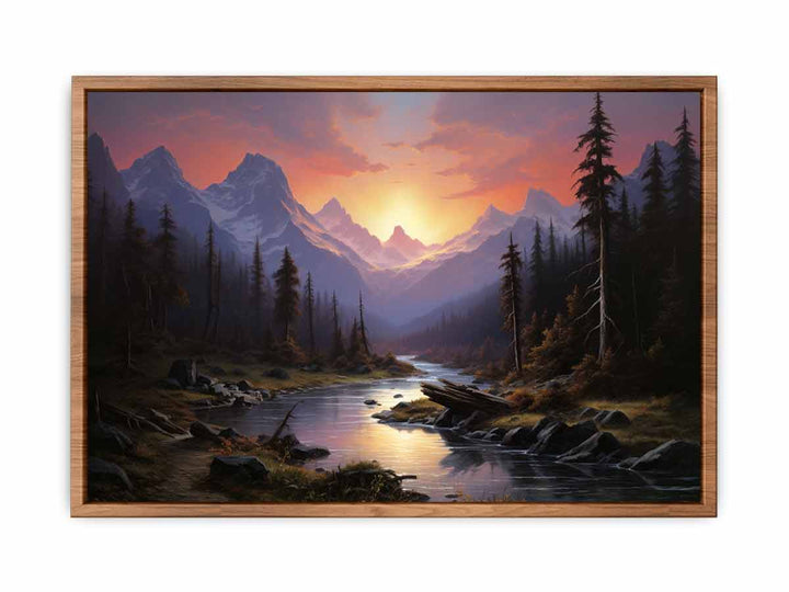 Sierra Sunrise Painting  