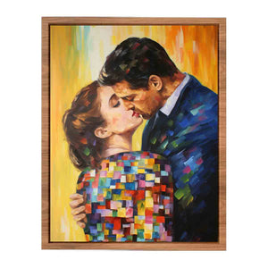 Modern The kiss Painting