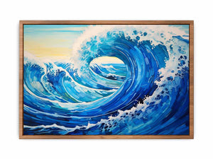 Ocean Waves Painting