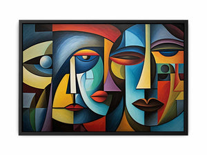 Cubism Artwork canvas Print