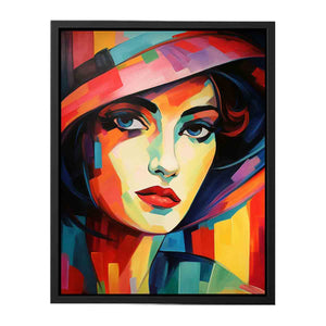 Women Fauvism Art Painting canvas Print
