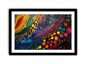 Colorful Dots Art Print
