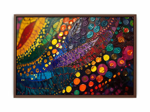 Colorful Dots Poster