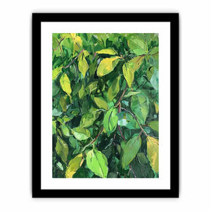 Bush Leaves Art Print