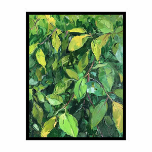 Bush Leaves Painting