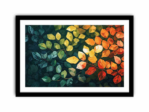 Bush Leaves Art Print