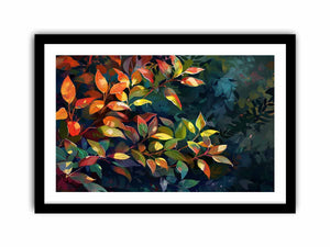 Bush Leaves Art Print