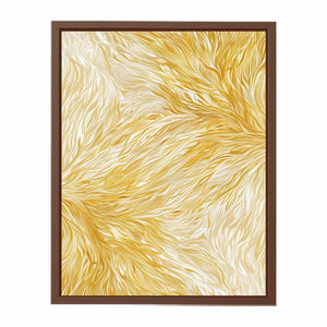 Yellow Texture Art Poster
