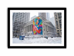 Snow Central Art Print